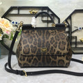 GLAMI Leopard Print MeGLAMIum Sicily Top Handle Bag Muticolour For Women 9.8in/25cm GLAMI