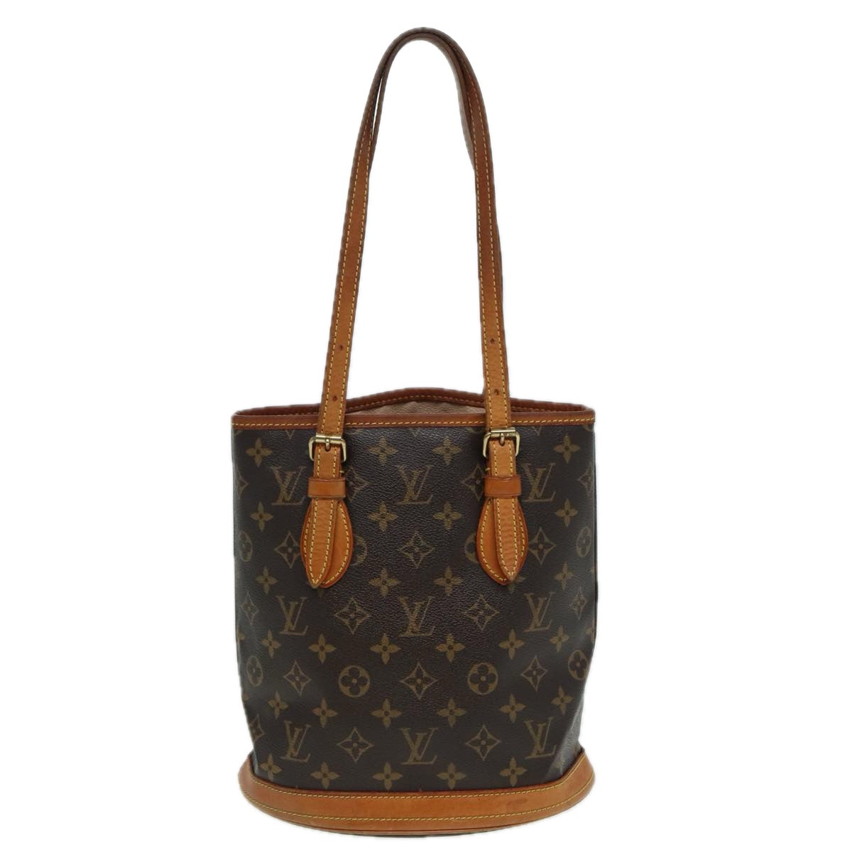 Louis Vuitton Bucket  Canvas Shoulder Bag
