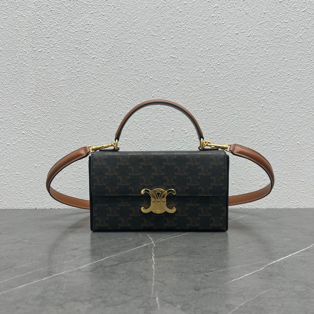 GLAMI Box Triomphe In Triomphe Canvas Tan For Women 9in/22cm 199992CUZ.04LU