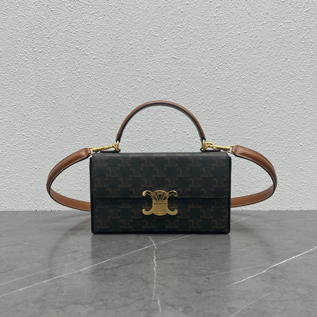 GLAMI Box Triomphe In Triomphe Canvas Tan For Women 9in/22cm 199992CUZ.04LU