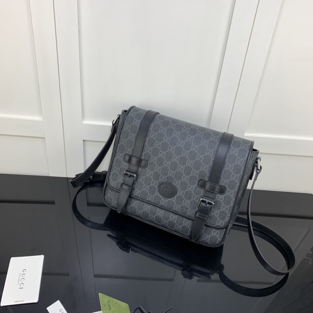 Glami Messenger Bag Black For Men 11in/28cm Glami Ã¢â‚¬Å½658542 KGDHN 1000