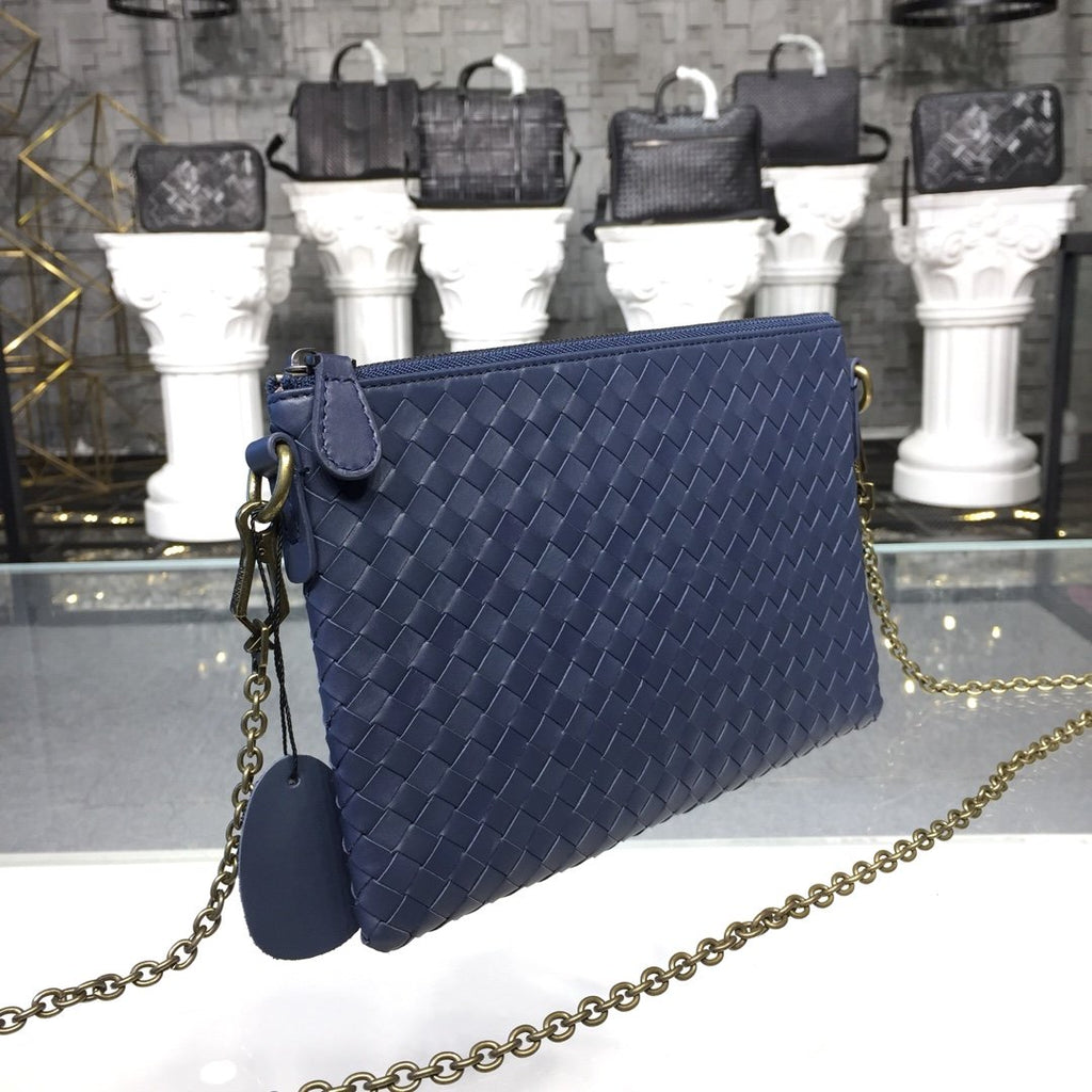 GLAMI Chain Shoulder Bag Blue, For Women, WomenÃƒÂ¢Ã¢â€šÂ¬Ã¢â€žÂ¢s Bags 9.6in/24.5cm