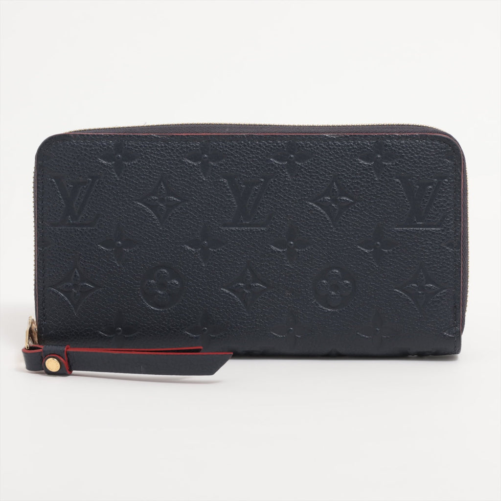 Louis Vuitton Implant  Wallet M62121 Marine Round Zip Wallet