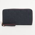 Louis Vuitton Implant  Wallet M62121 Marine Round Zip Wallet