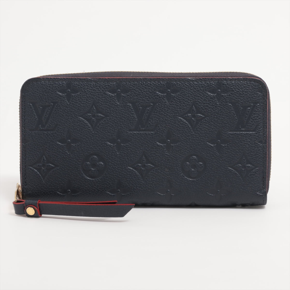 Louis Vuitton Implant  Wallet M62121 Marine Round Zip Wallet