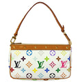 Louis Vuitton White Multicolor Pochette Accessoires Handbag M92649