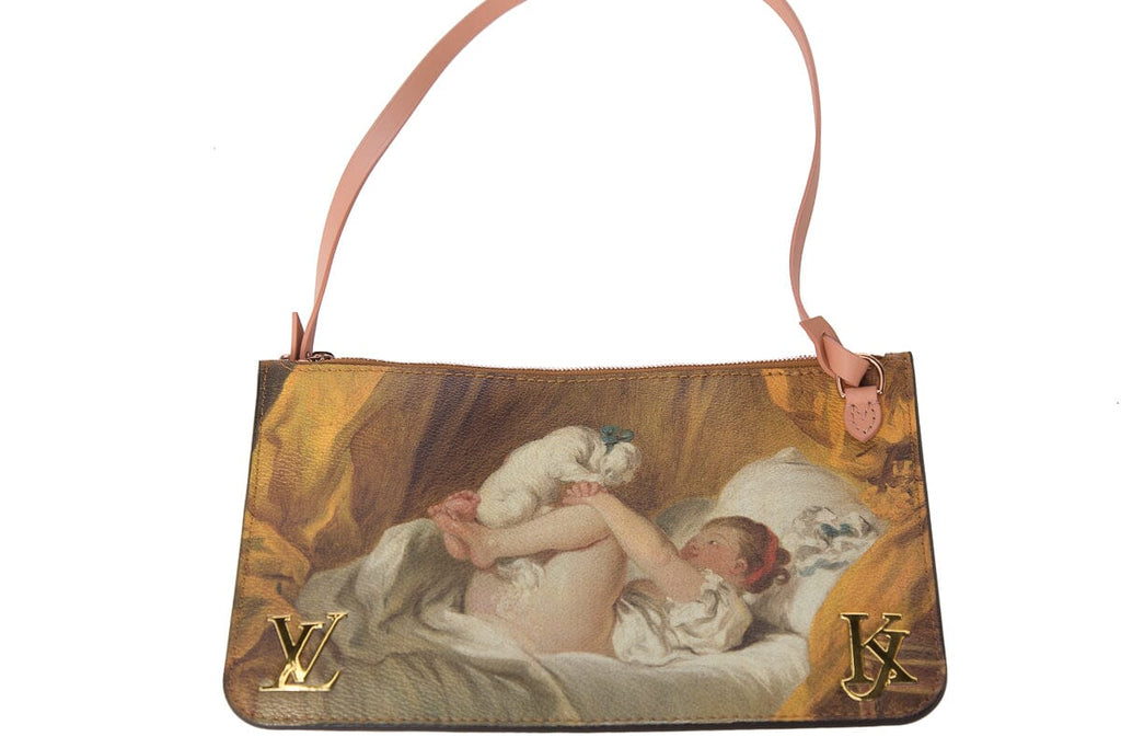 Louis Vuitton Multi Colored Jeff Koons Masters Collection Fragonard Tote