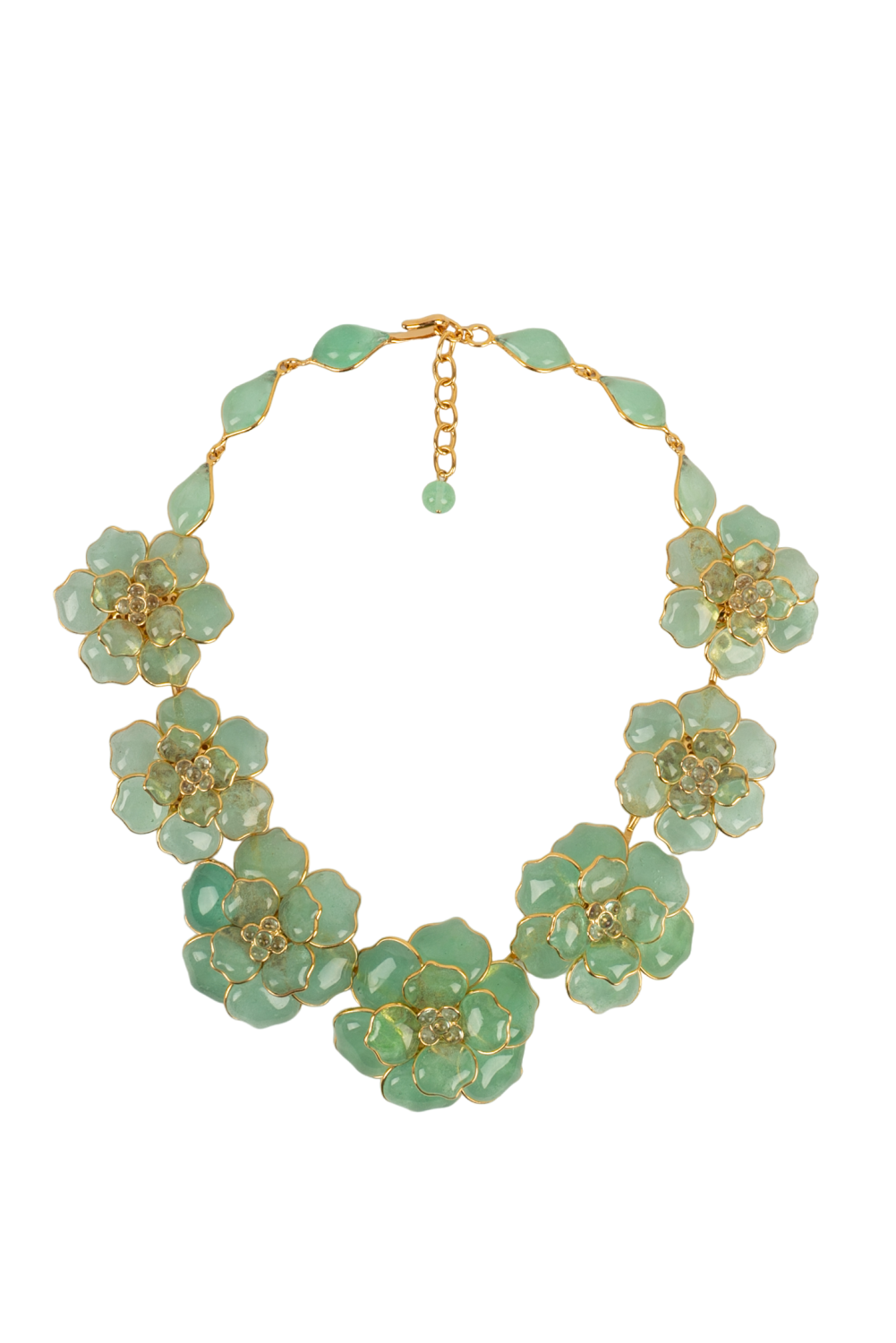Collier vert Augustine