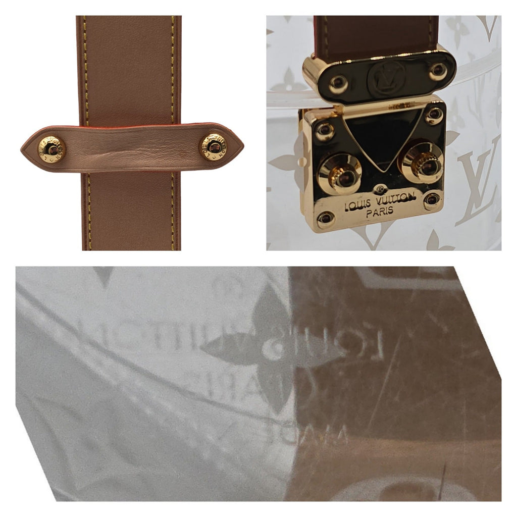 Louis Vuitton Let’s Go BB Bandeau & Transparent Plexiglass Scott Box