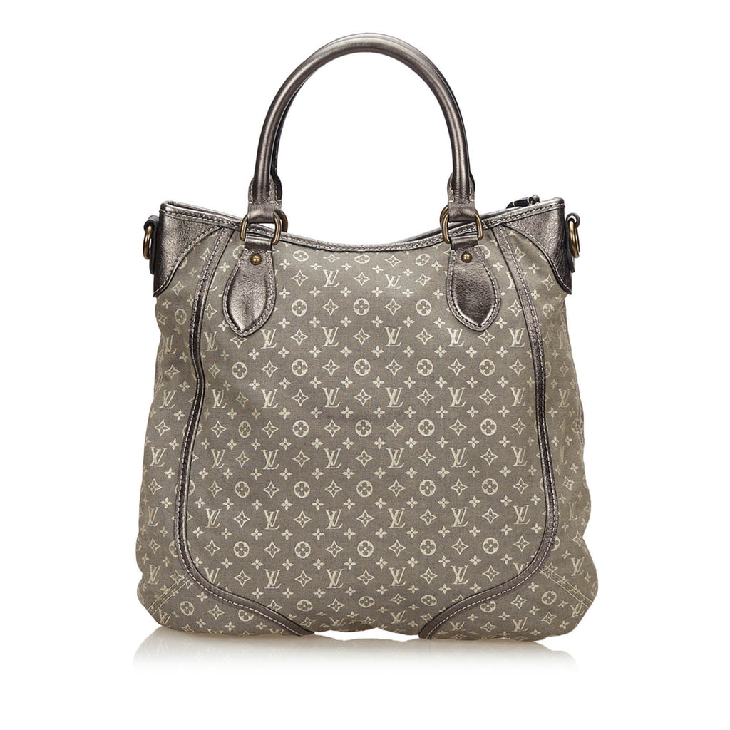Louis Vuitto Besace Angele Platine Mini Lin Canvas Shoulder Bag
