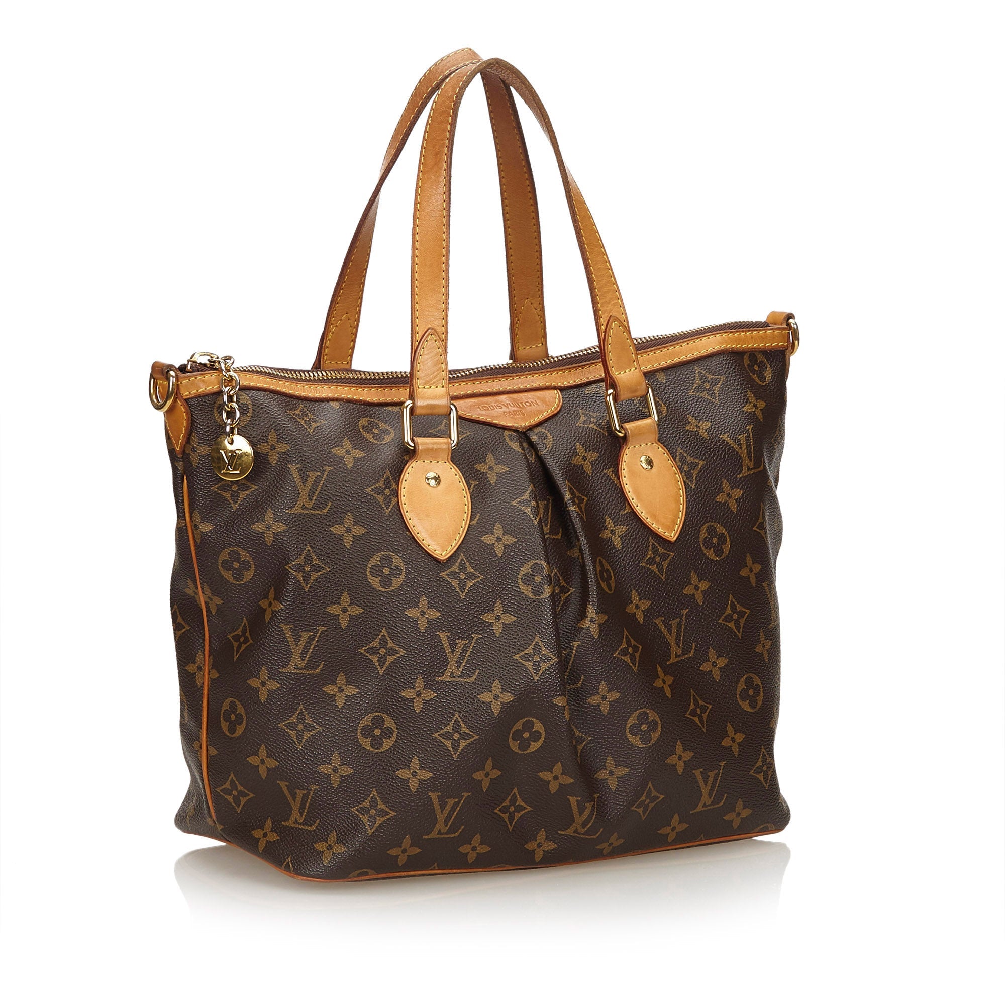 Louis Vuitto Palermo PM Monogram Canvas Handbag with Strap