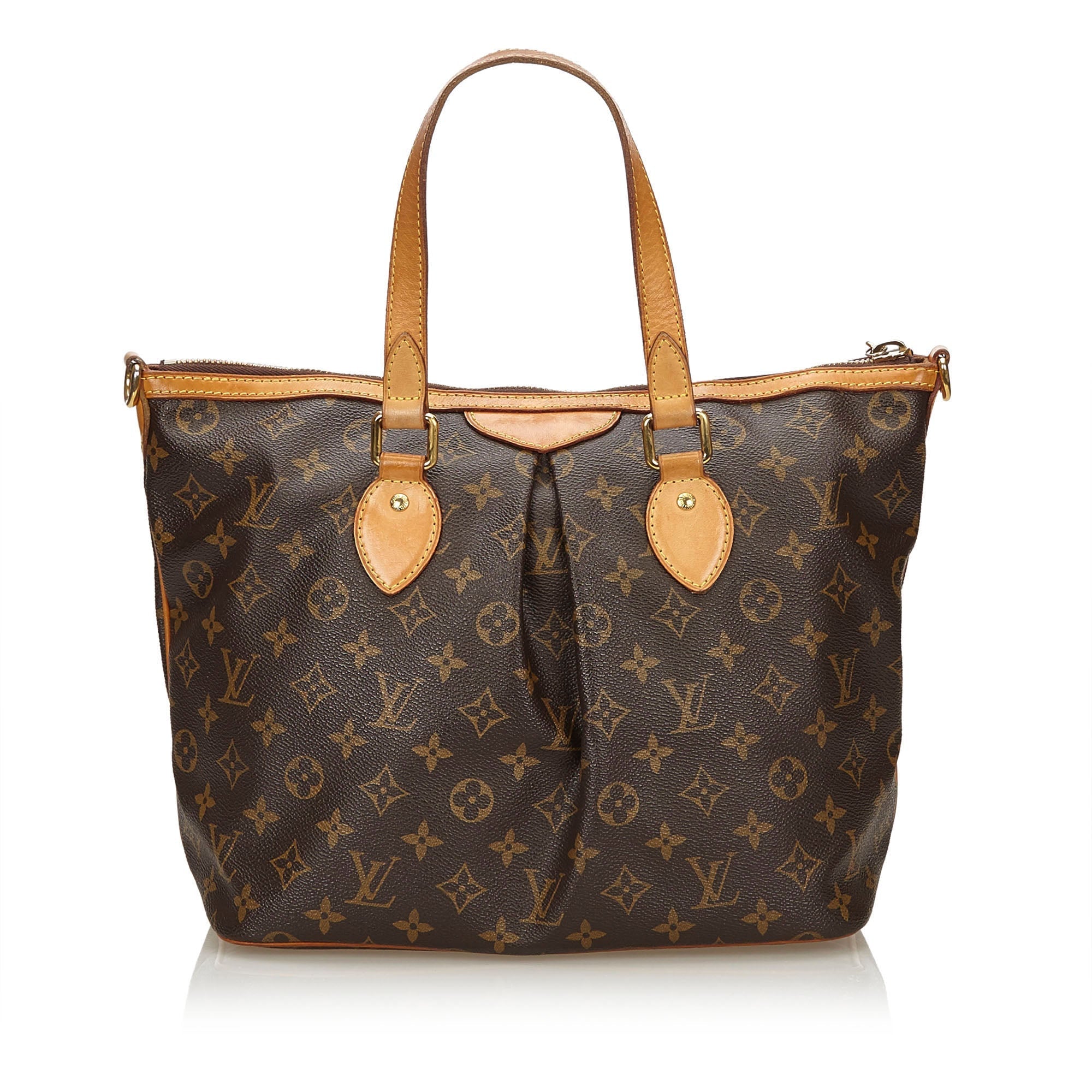 Louis Vuitto Palermo PM Monogram Canvas Handbag with Strap