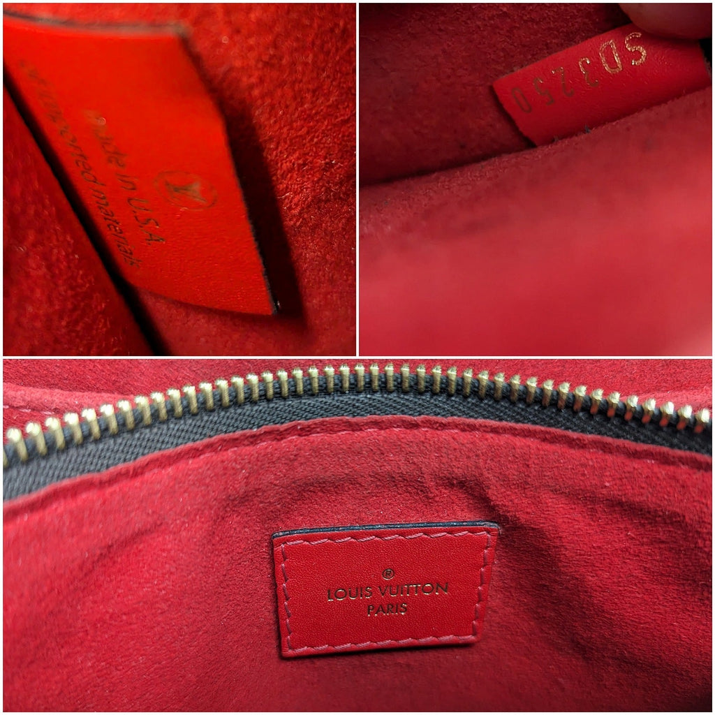 Louis Vuitton Monogram Flower Zipped Tote Coquelicot