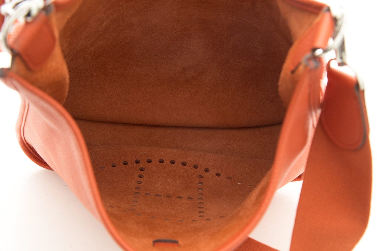 HermÃƒÆ’Ã‚Â¨s Crevette Evelyne GM Clemence PHW  Handbag