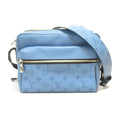 Louis Vuitton  Messenger Bag Bag PVC Coated Linen Taigaama   Blue M30749