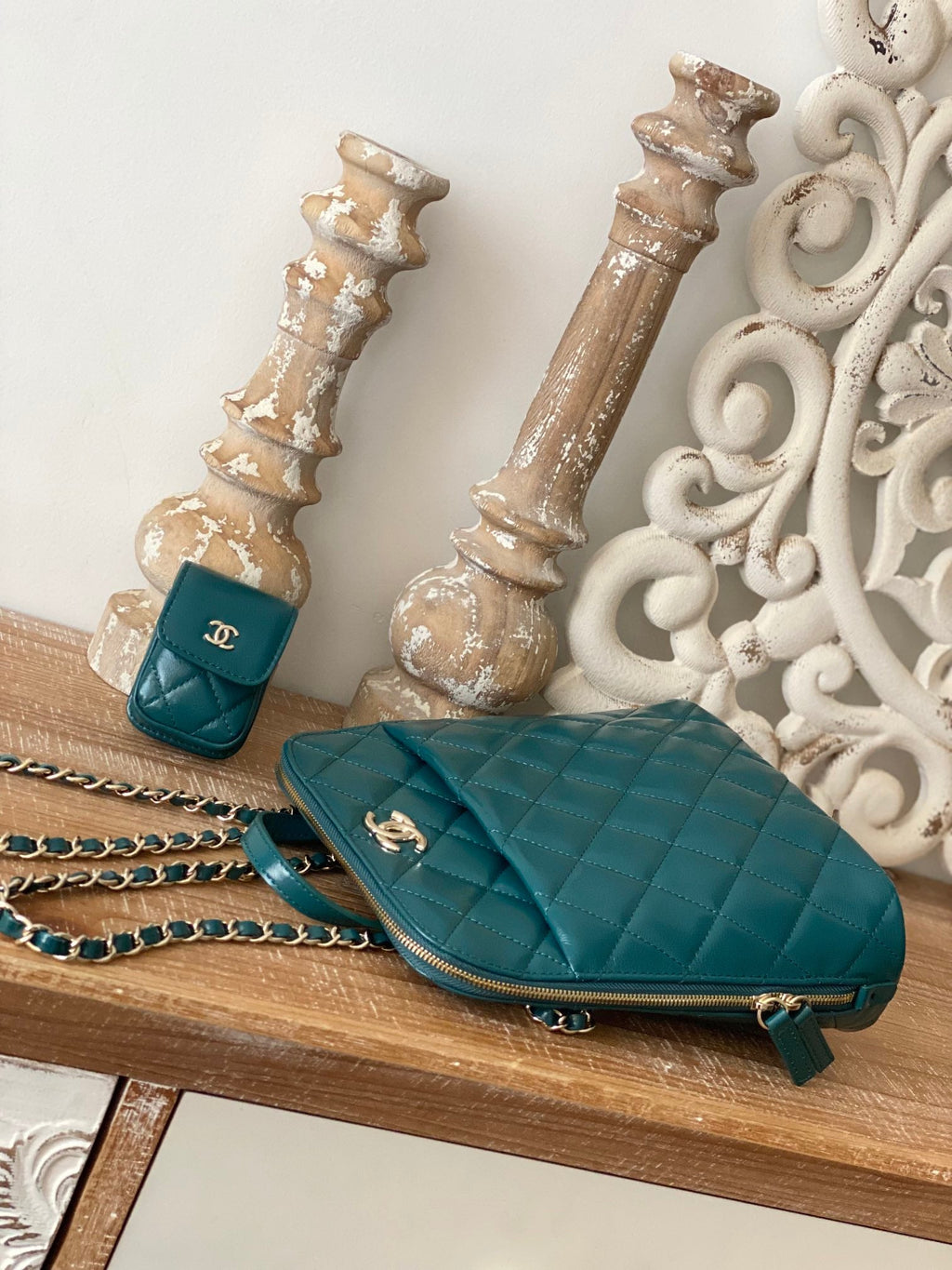 CHLRucksack Backpack Mallard Green Bag For Women 21cm/8in