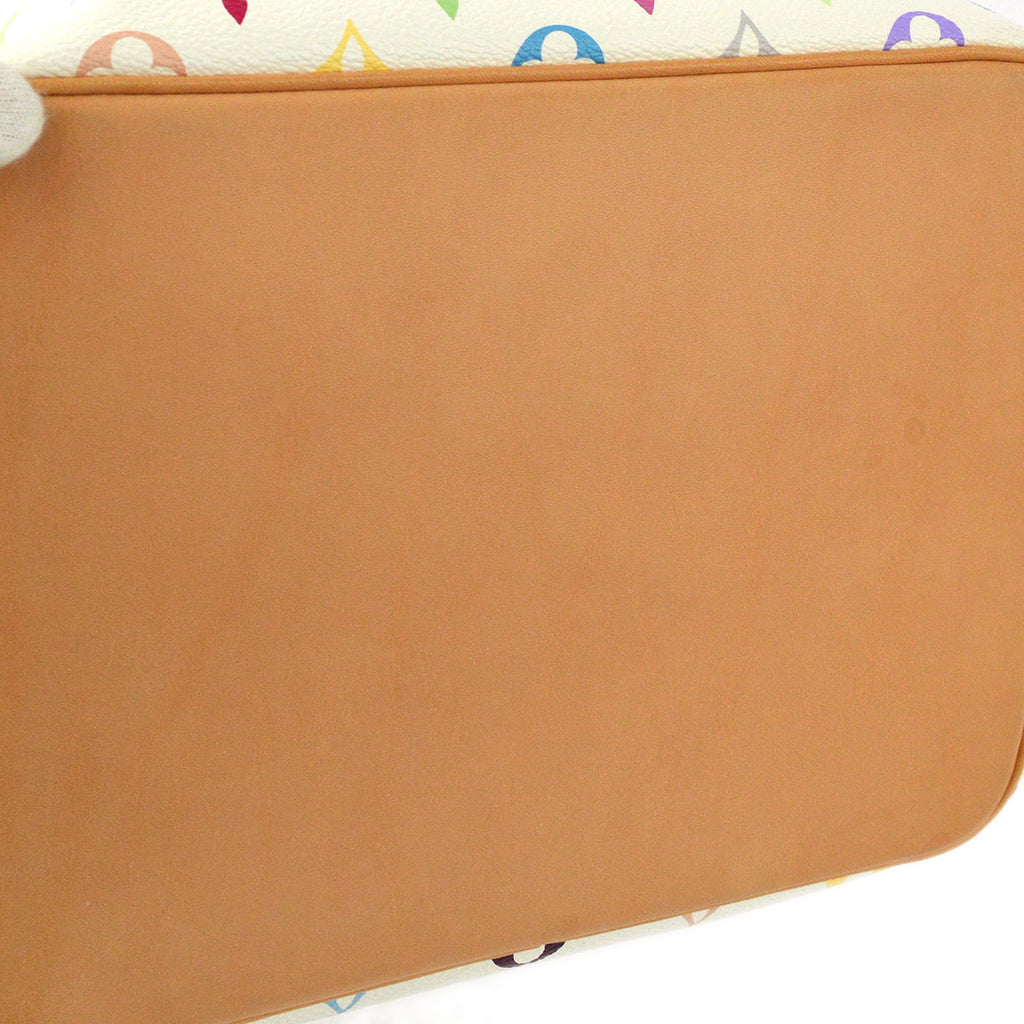 Louis Vuitton 2005 White Monogram Multicolor Petite Noe Bag M42229
