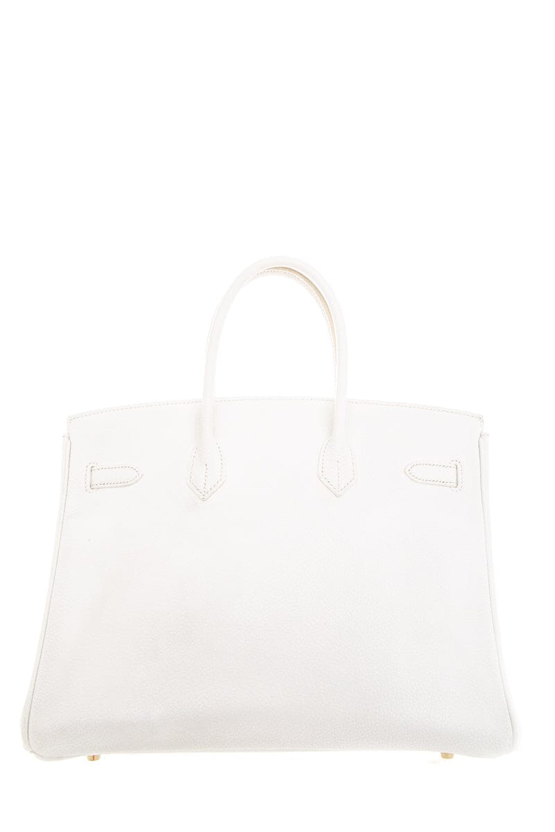 HermÃƒÆ’Ã‚Â¨s 2009 White 35CM Birkin Handbag