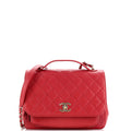 CHANEL Business Affinity Flap Bag Quilted Caviar Large