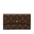 ルイ ヴィトン モノグラム ポルト トレゾール インターナショナル 長財布 M61215 ブラウン PVC レザー レディース LOUIS VUITTON 【中古】｜【銀座パリス】　楽天市場店