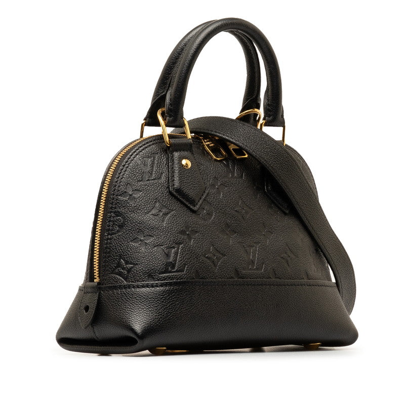 Louis Vuitton Monogram Amplant Neo-Alma BB Handbag Shoulder Bag 2WAY M44829 Noir Black  Leather  Louis Vuitton