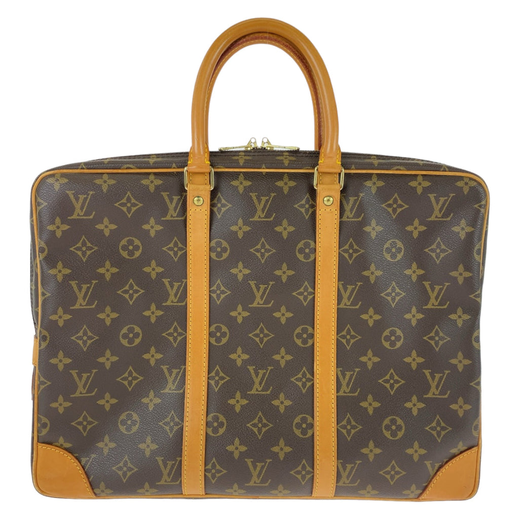 Louis Vuitton Monogram Port Document Voyage Briefcase