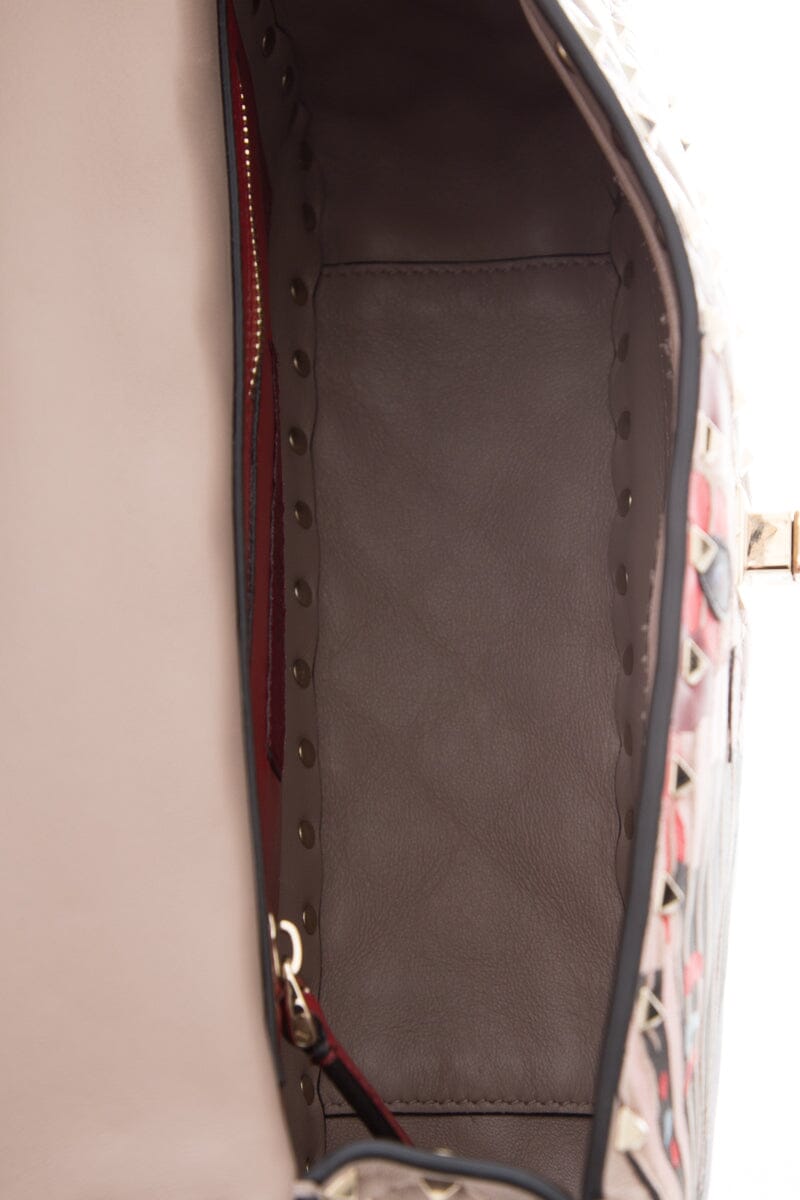 Valentino Blush Rockstud Spike Handbag