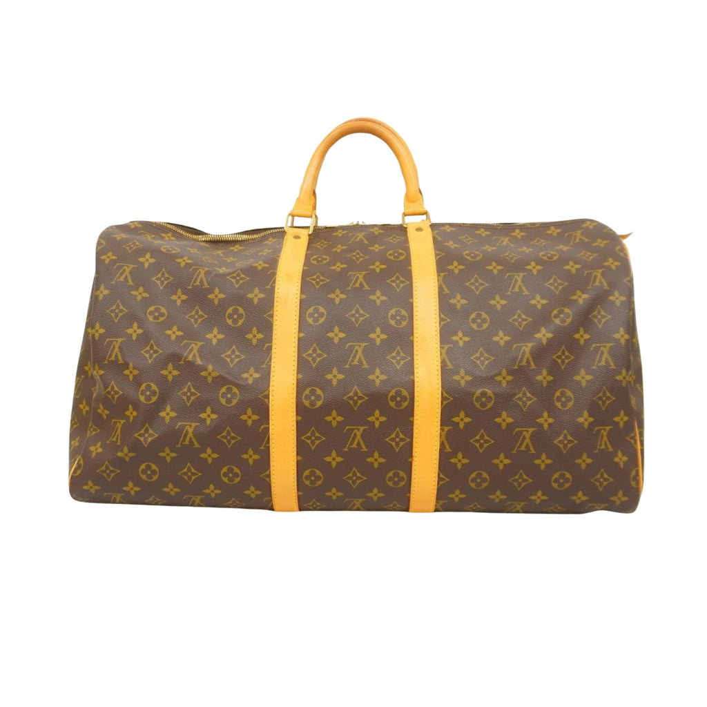 Louis Vuitton Keepall 55  Canvas Travel Bag ()