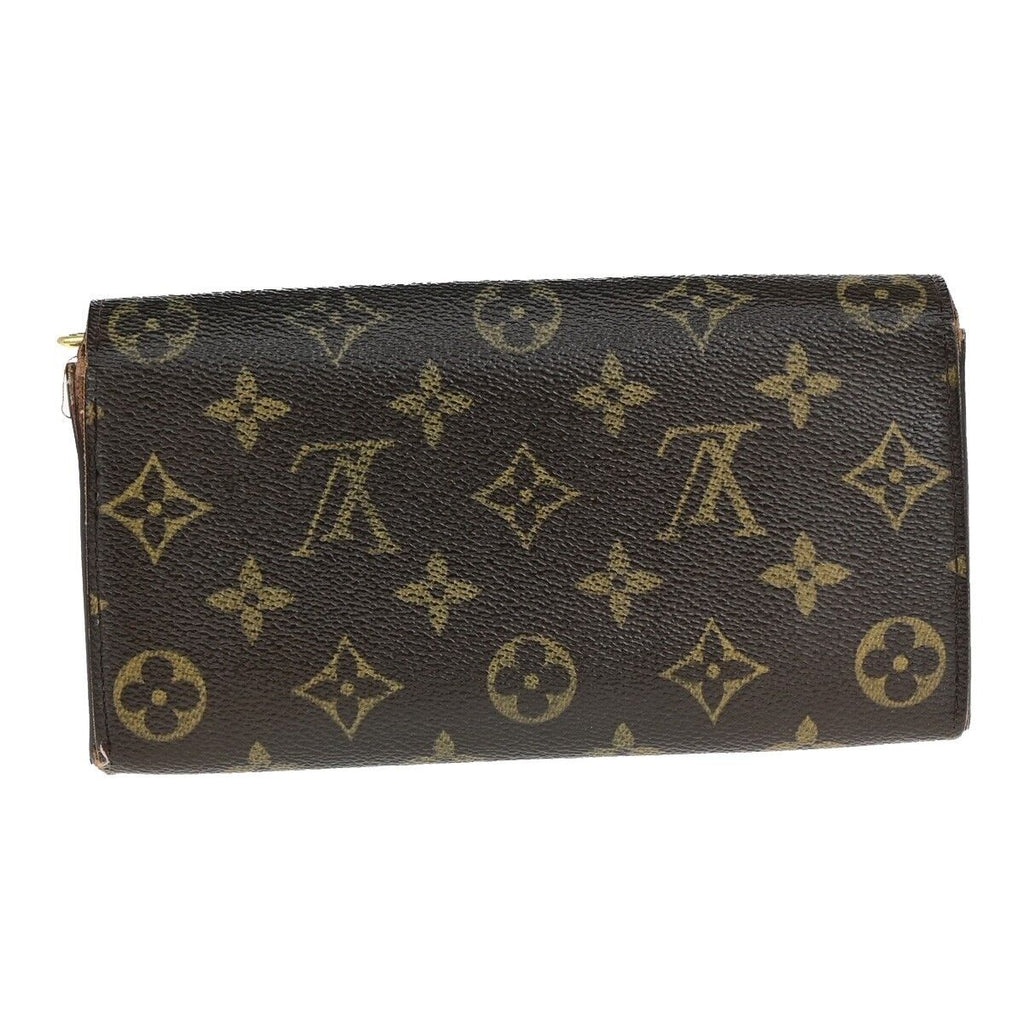 Louis Vuitton Sarah  Canvas Wallet