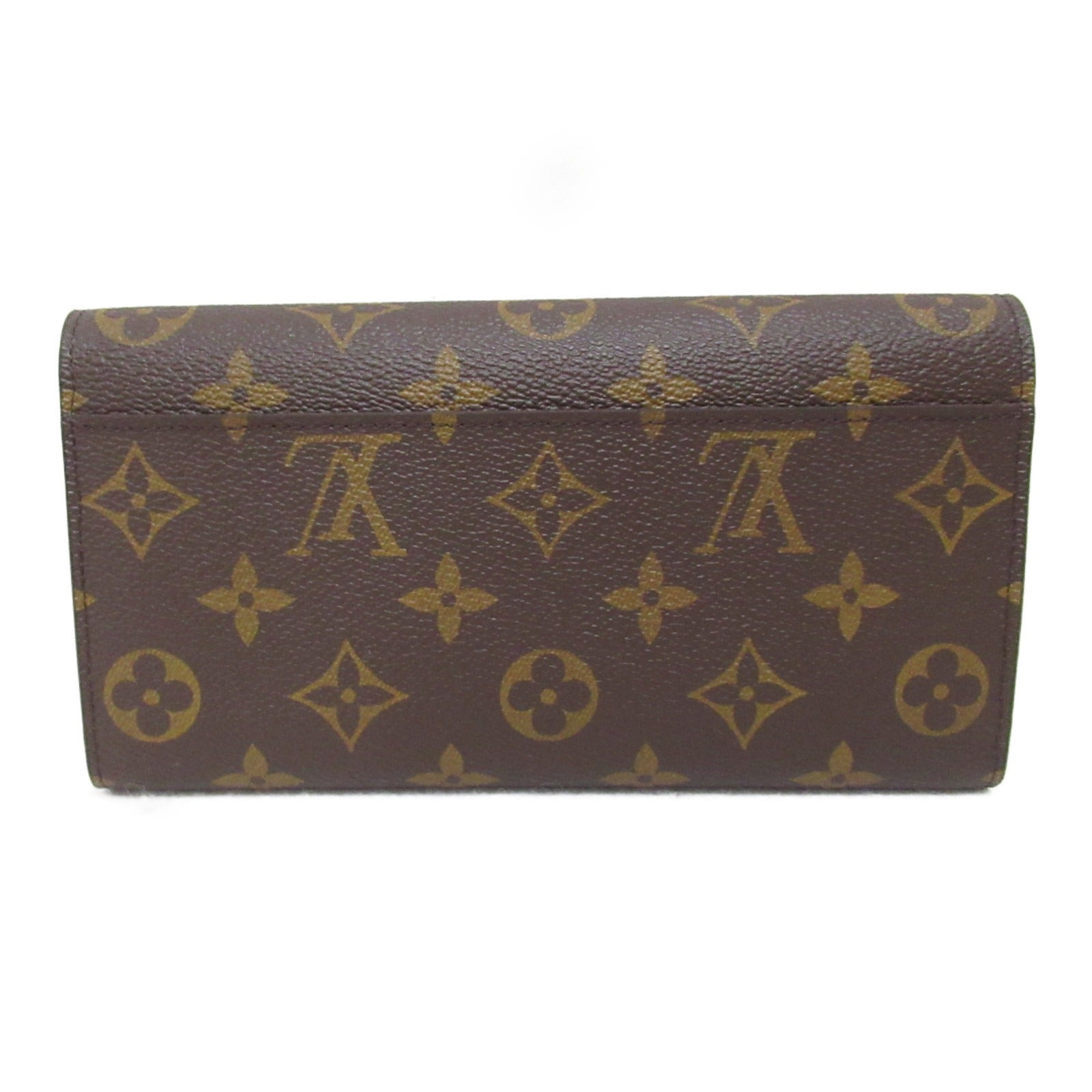 Louis Vuitton Portefolio Sarah Round Wallet Round Wallet Wallet PVC Coated Canvas Monogram  Brown M62234