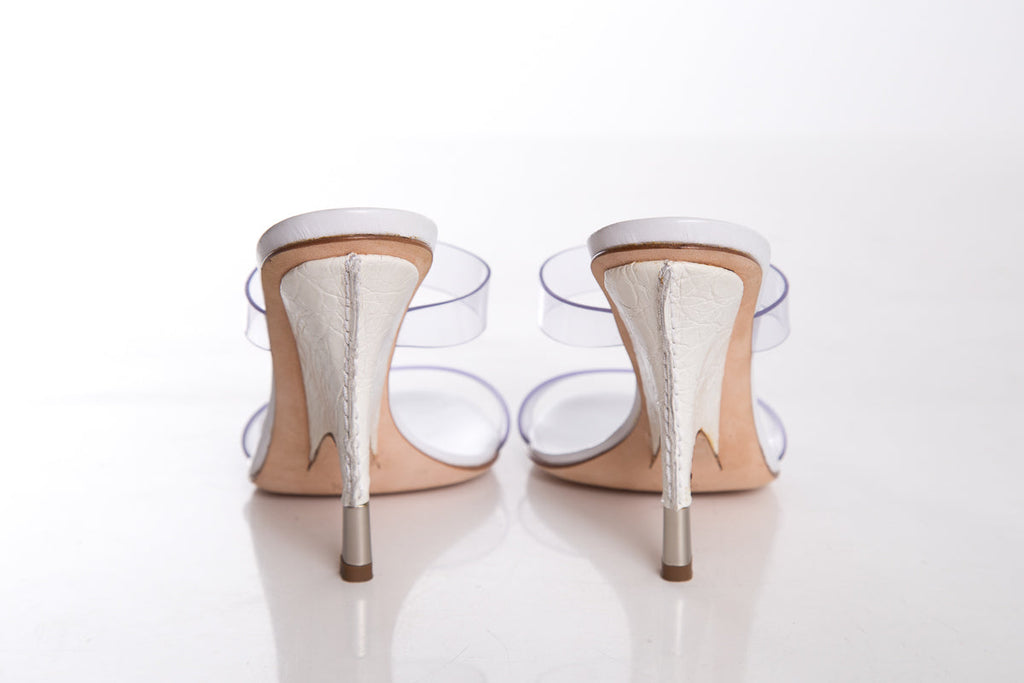 Giuseppe Zanotti White Heels SZ 5.5
