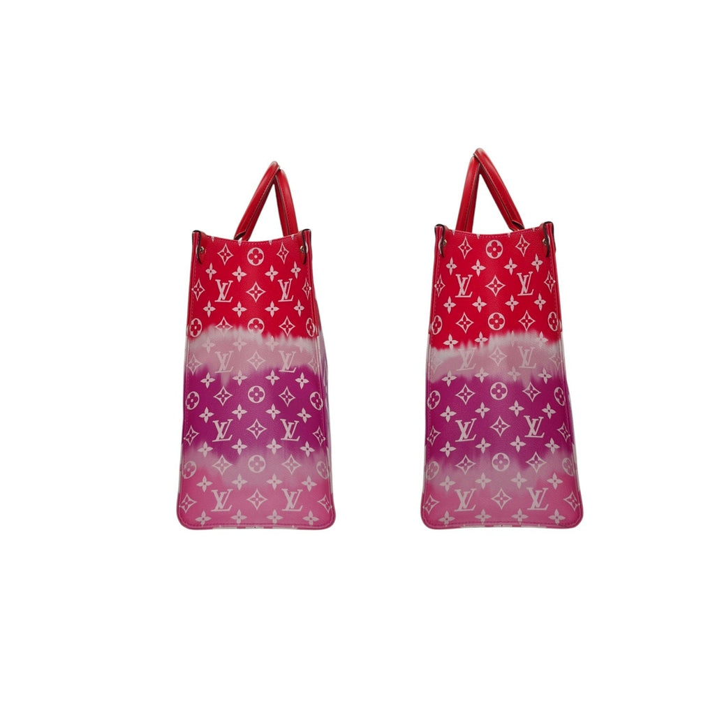 Louis Vuitton Rouge Giant Monogram Escale Onthego GM Tote
