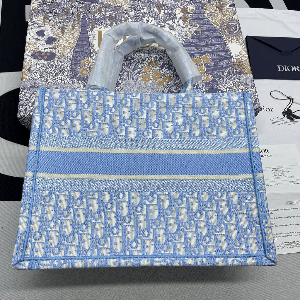 GLAMI Large Book Tote Blue, For Women, WomenÃ¢â‚¬â„¢s Handbags 16.5in/42cm CD