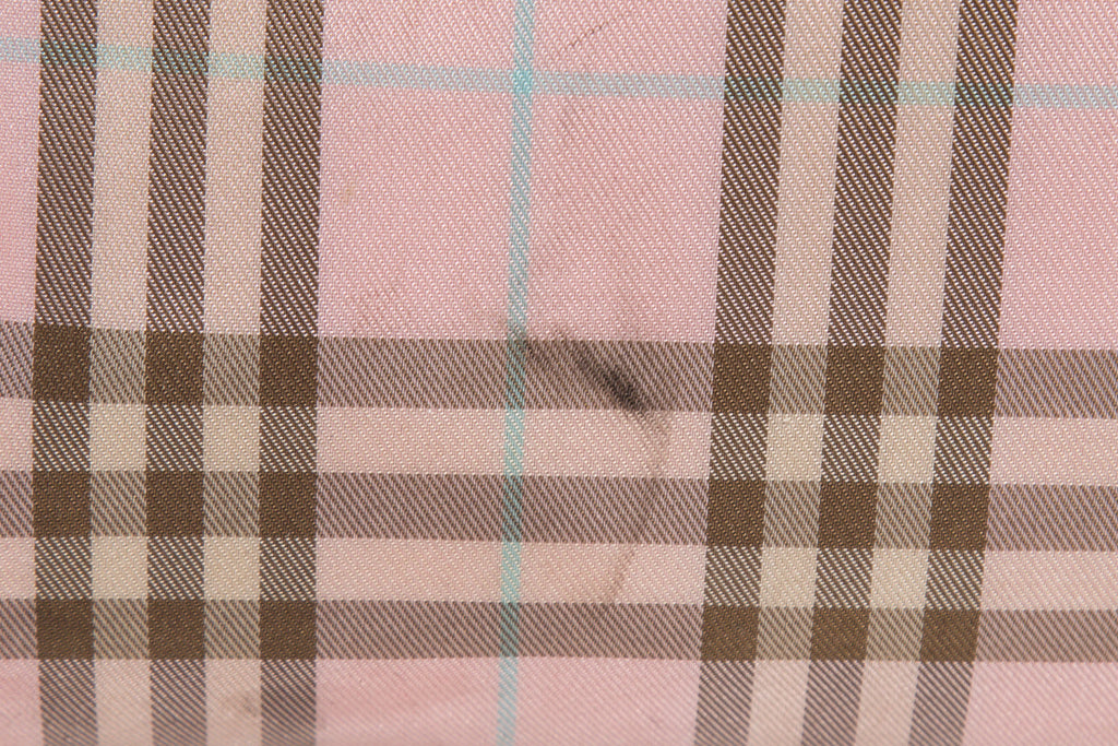 Burberry Pink Nova Plaid Tote