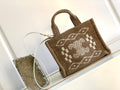 GLAMI Small Cabas Thais In Textile White For Women 11in/29cm