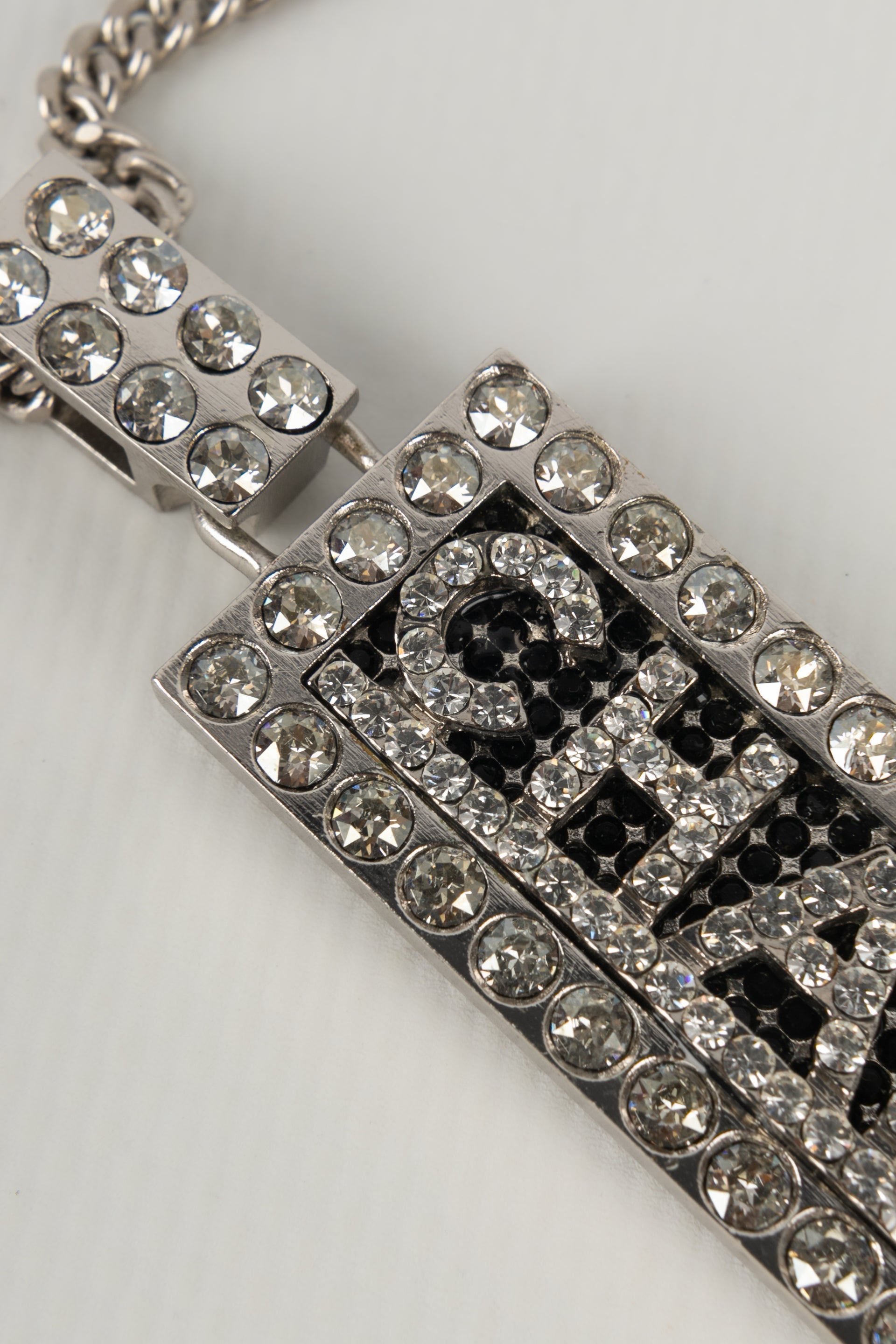 Collier argentÃƒÆ’Ã‚Â© Chanel Automne 2003