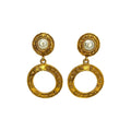 Chanel Vintage Faux Pearl Clip-On Earrings
