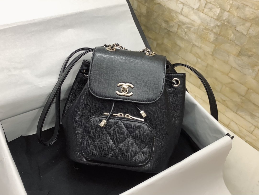 CHLSmall Affinity Backpack Black For Women, Women’s Bags 9.8in/25cm