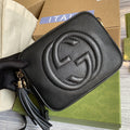 gg Soho Small Disco Bag Black For Women, Women’s Bags, Shoulder And Crossbody Bags 8in/21cm gg 308364