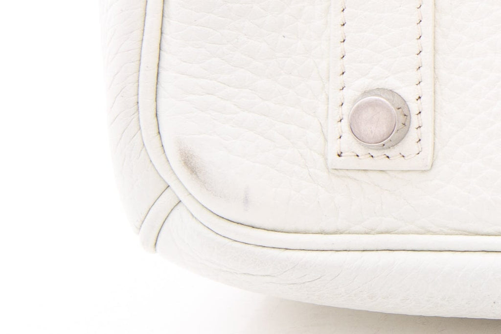 HermÃƒÆ’Ã‚Â¨s 2011 White Togo Leather Birkin 35CM Handbag