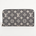 Louis Vuitton Monogram Jagard Denim Zippie Wallet M81858