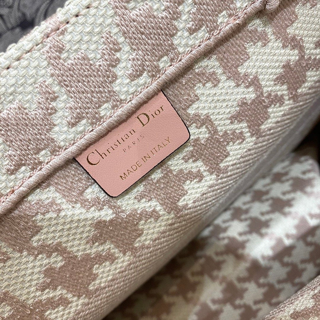 GLAMI MeGLAMIum Book Tote Pastel Houndstooth Embroidery, Pastel, For Women WomenÃ¢â‚¬â„¢s Handbags, Shoulder Bags, 36cm CD