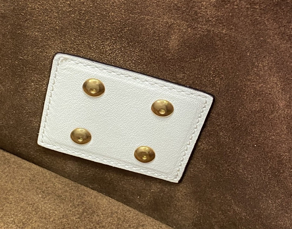FI Kan U Small White Bag For Woman 25cm/9.5in