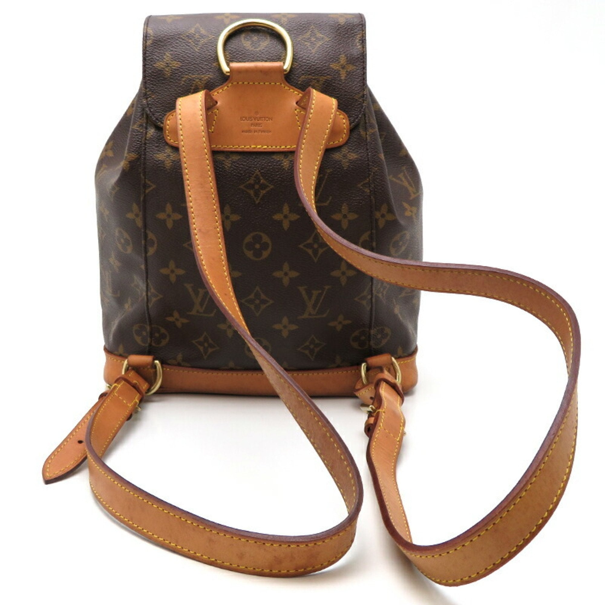 Louis Vuitton Montsouris  Canvas Backpack Bag ()
