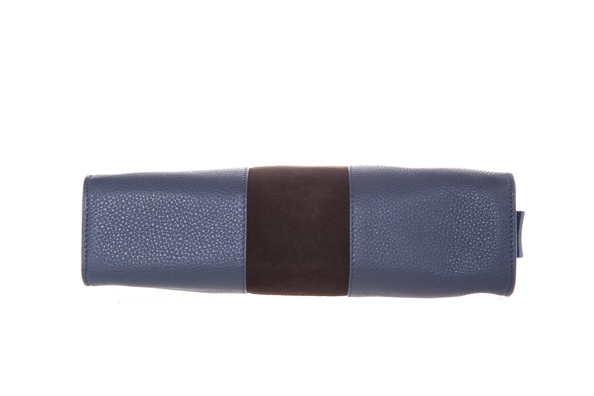 Canvas and Hyde New York Blue & Black Cross-Body