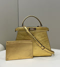 FI GlamI MeGLAMIum Gold Bag For Woman 33cm/13in