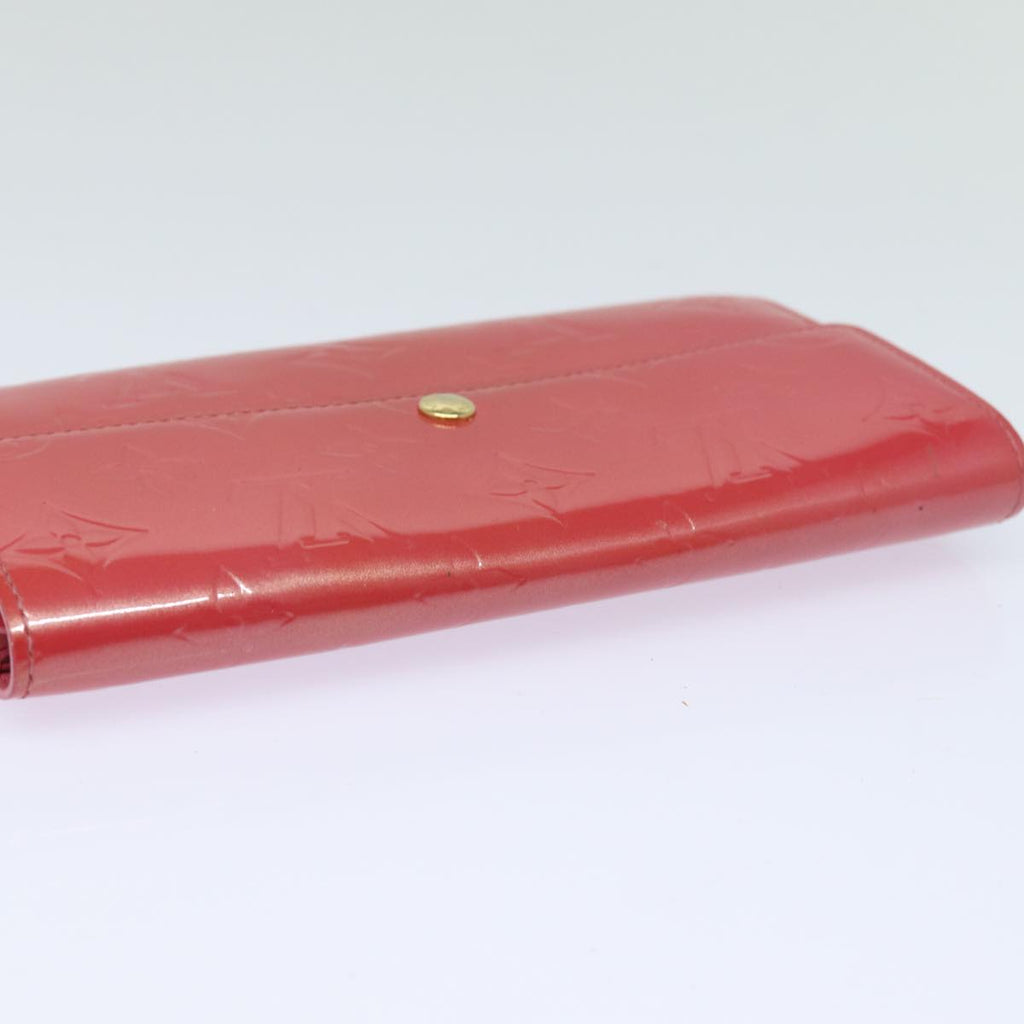 Louis Vuitton Sarah  Patent Leather Wallet