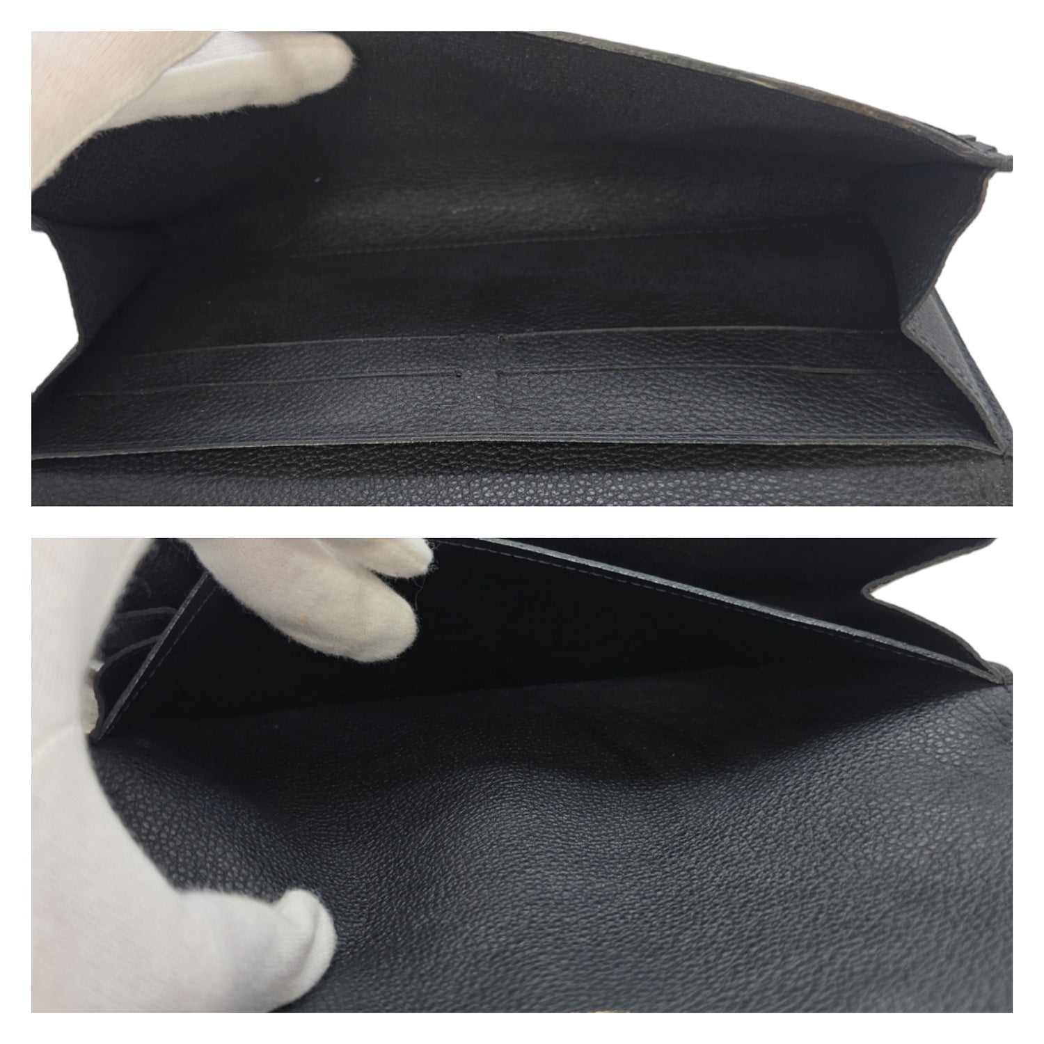 Louis Vuitton Monogram Empreinte Sarah Wallet w/ Pochette