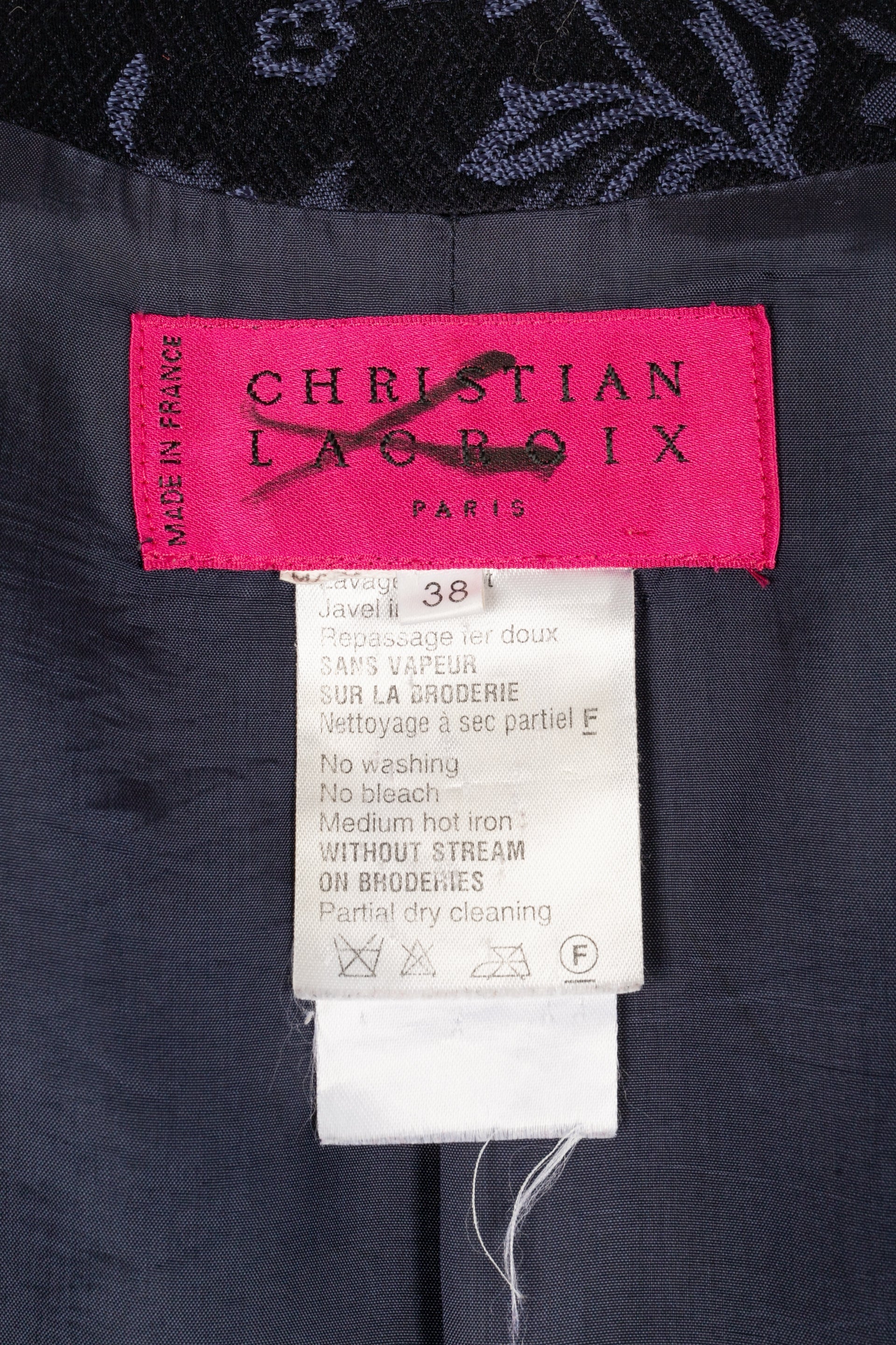 Tailleur jupe Christian Lacroix