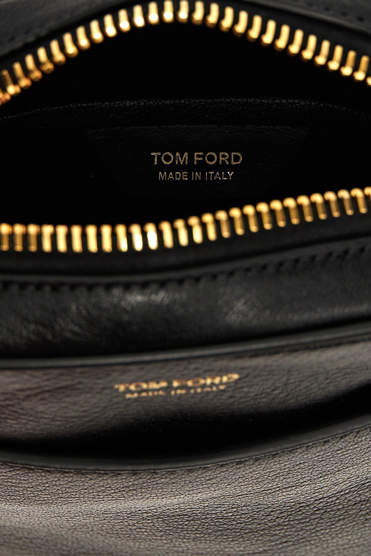 Tom Ford Men Logo Leather Shoulder Strap